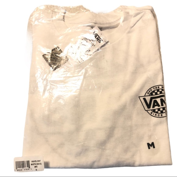Men White Vans Off The Wall Short Sleeve T… - Picture 4 of 4